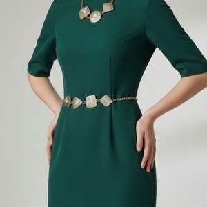 Brass Studded Belt
